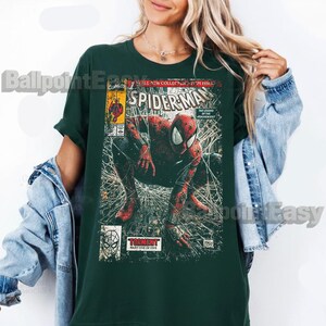 Retro 90's Spider-Man Comic T-Shirt, Brand New Day Graphic Tee image 2