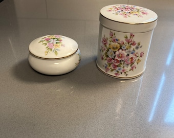 Wild flower trinket boxes set for one price