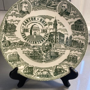 Kettle springs Canton, Ohio 1955 plate