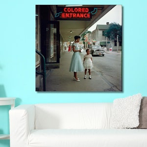 Gordon Parks POSTER,Drinking Fountain Black Lives Matter African American,Department Store Segregation in the South Colored, Ready To Hang