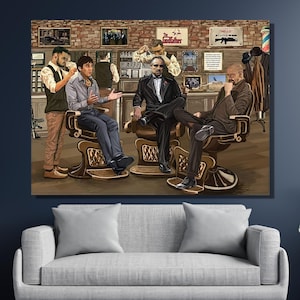 Gangsters Graffiti Canvas Wall Art,Home Decor,Famous Gangsters Print Art, Office Man Cave Wall Art Decor,Movie Poster,Gangsters Poster Print