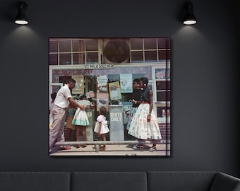 Fontanella d'acqua solo nel Sud Segregazione razziale Diritti civili Black Lives Matter Afroamericano Gordon Parks Poster Gordon Parks Stampa