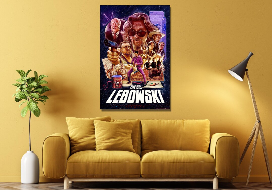 The Big Lebowski POSTER Wall Decor the Big Lebowski Movie Etsy