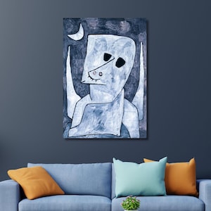 Angel Applicant (1939)by Paul Klee Ready To Hang Painting Canvas Poster,Paul Klee Art Canvas,Modern Decor Art,Famous Wall Art,Abstract Print