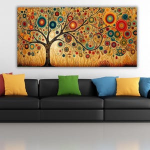 The Tree of Life by Gustav Klimt Print, Gustav Klimt Canvas Wall Art, Gustav Klimt Canvas The Tree of Life,Gustav Klimt Artwork Canvas Print