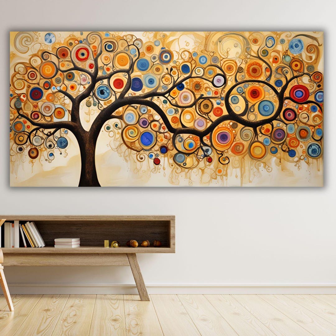 The Tree of Life by Gustav Klimt Art Gustav Klimt Canvas Wall Art ...
