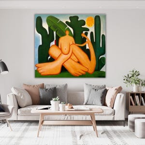 Anthropophagy 1929 by Tarsila do Amaral Art Archival Quality Print Tarsila do Amaral Quality Print Tarsila do Amaral Poster Canvas Art