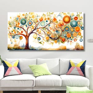 Gustav Klimt Canvas Wall Art,The Tree of Life by Gustav Klimt Wall Art,Gustav Klimt Art The Tree of Life,Gustav Klimt Artwork Canvas