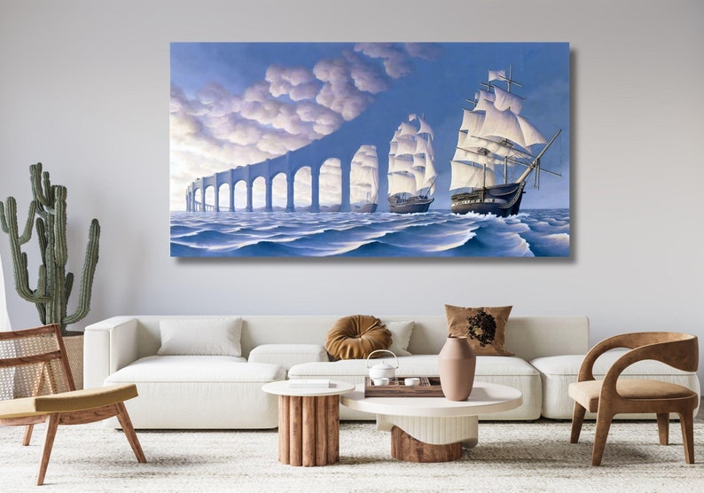 Painting by Rob Gonsalves Art Depending on Where You Look, You Can