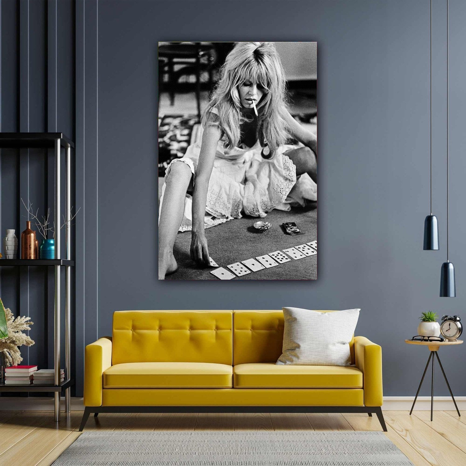 Brigitte Bardot Playing Poker Poster,brigitte Bardot Poster,bridget