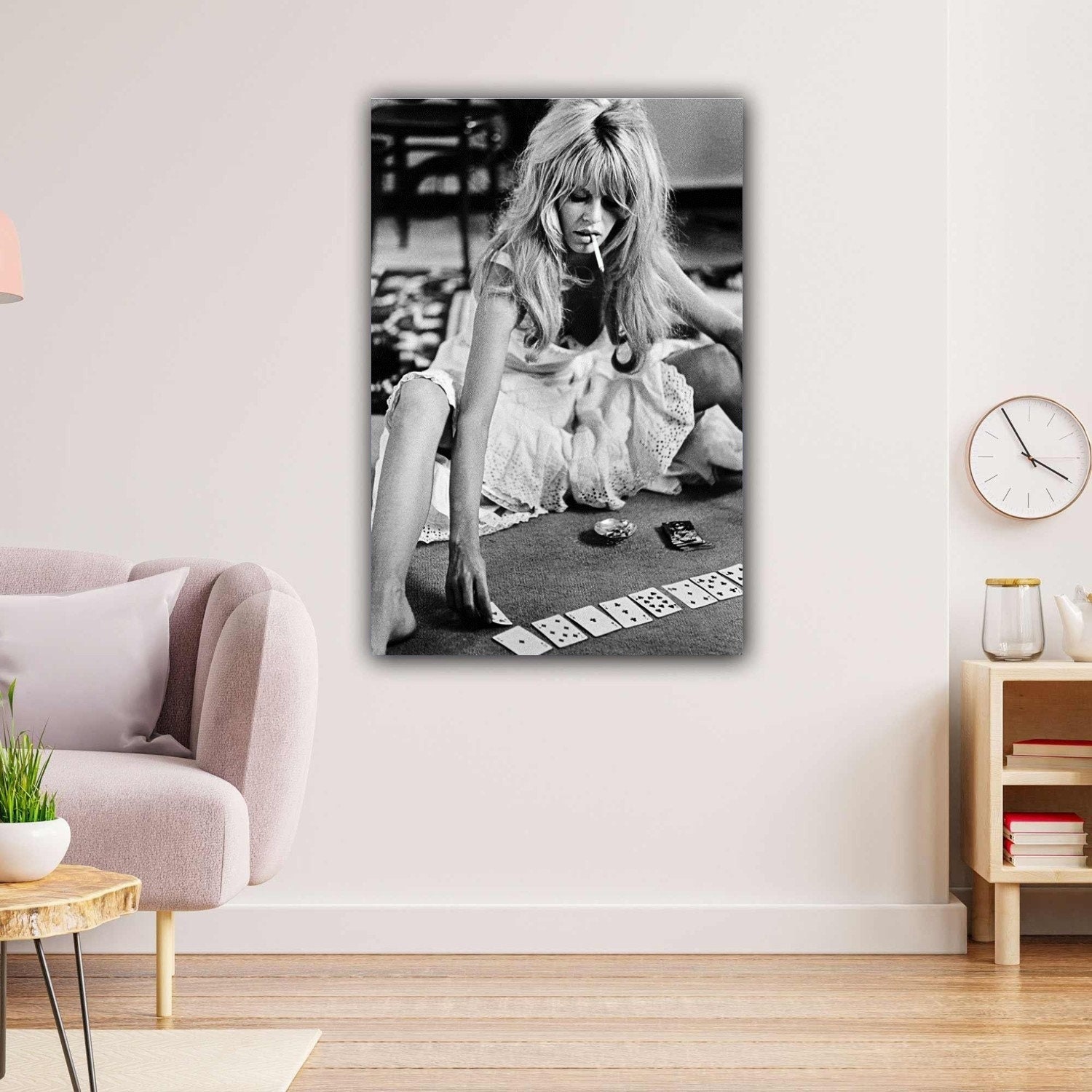 Brigitte Bardot Playing Poker Poster,brigitte Bardot Poster,bridget