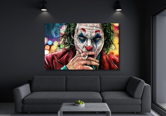 JOKER CHページ Joker Canvas Print Wall Art Joker Canvas Wall Art Joker Poster