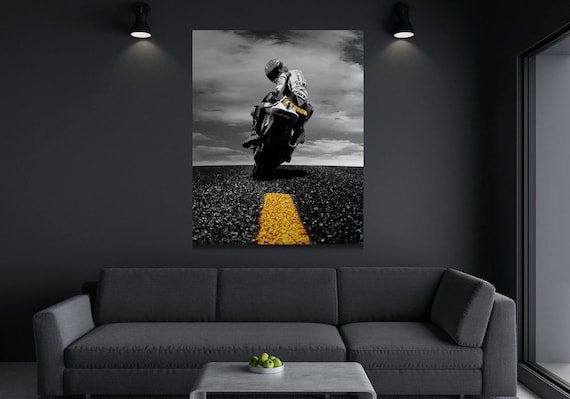 Valentino Rossi POSTER Wall Art Valentino Rossi Poster Motogp