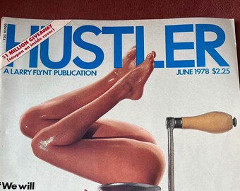 Vintage Hustler Magazine - June 1978