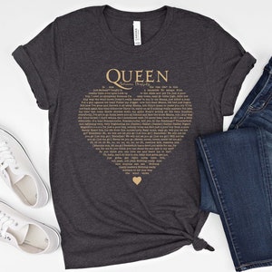 Queen Bohemian Rhapsody Lyrics Shirt - Bohemian Rhapsody Shirt