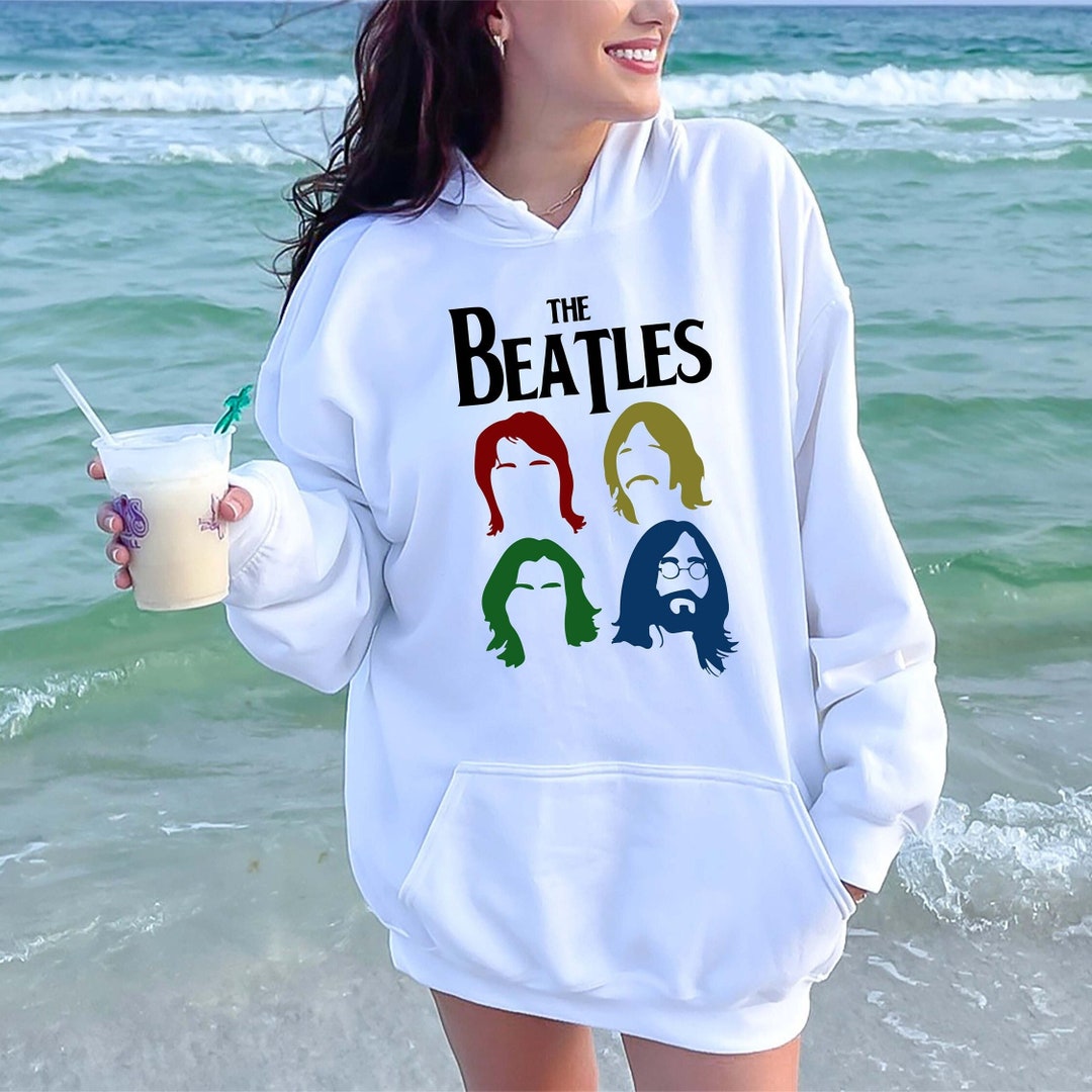 Sweatshirt Logo Des Beatles - Coupe Classique Officielle, 241g