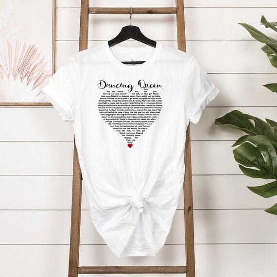 Dancing Queen T-Shirt Dance Lover Gift Shirt Dancing Queen T-Shirt Dance Lover Gift Shirt