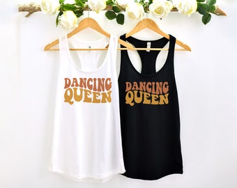 Dancing Queen Women's Tank, Abba Dancing Queen Retro Women's Muscle Tank, Dancing Queen Unisex Tank