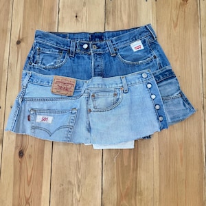 Denim skirt W 34”