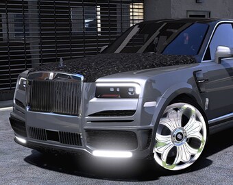 Rolls-Royce Cullinan Mansory Chrome Hearts SP Ready | FiveM | Grand Theft Auto 5 | Optimized | Mod | High Quality | SUVs