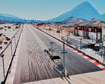 MLO The Most Realistic Drag Strip (With Working Tree) | FiveM | Grand Theft Auto 5 | Optimized | Mod | High Quality