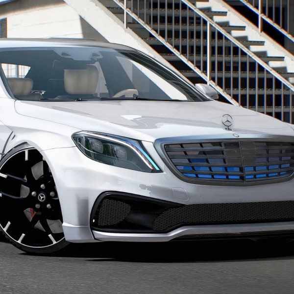 Mercedes S63 Wald Widebody | FiveM | Grand Theft Auto 5 | Optimized | Mod | High Quality