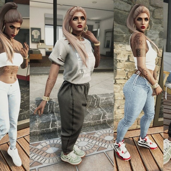 NEW 2024 Female Clothing Pack 3.21GB | FiveM | Grand Theft Auto 5 | Optimized | Mod | High Quality | Clothing