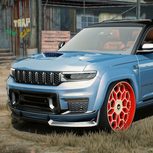 Jeep Gr Cherokee SRT Hellephant Widebody on 30 Forgis 2022 SP Ready | FiveM | Grand Theft Auto 5 | Optimized | Mod | High Quality