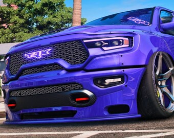 Bagged Widebody 1000hp Dodge Ram TRX | FiveM | Grand Theft Auto 5 | Optimized | Mod | High Quality