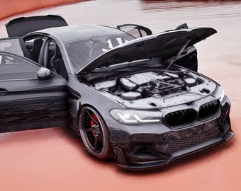 BMW M5CS de 6 plazas con techo deslizante de carbono / FiveM / Grand Theft Auto 5 / Optimizado / Mod / Alta calidad / Coches