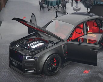 Mansory Rolls-Royce Ghost 2022 SP Ready / FiveM / Grand Theft Auto 5 / Optimizado / Mod / Alta Calidad