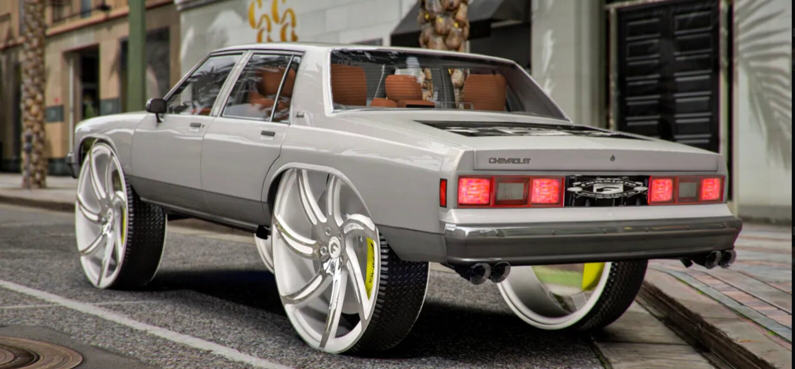 1985 Chevy Impala Box Fivem Grand Theft Auto 5 Optimized Mod