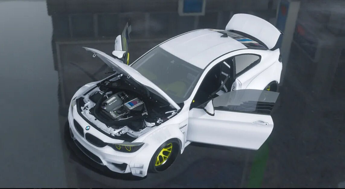 2016 BMW M4 GTS Widebody Fivem Grand Theft Auto 5 Optimized Mod High ...