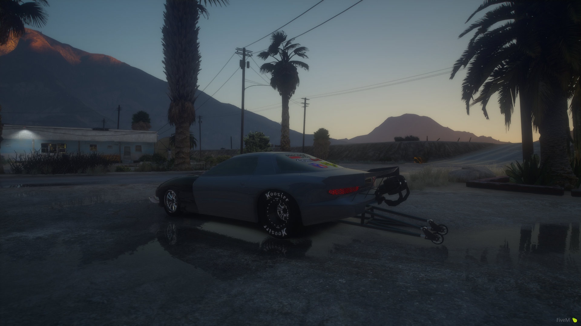 Firebird Transam Promod WS6 Fivem Grand Theft Auto 5 Optimized Mod High