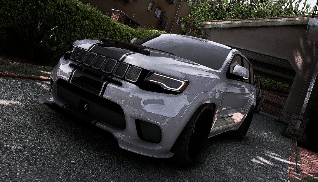 2018 Jeep Trackhawk Widebody Fivem Grand Theft Auto 5 Optimized Mod