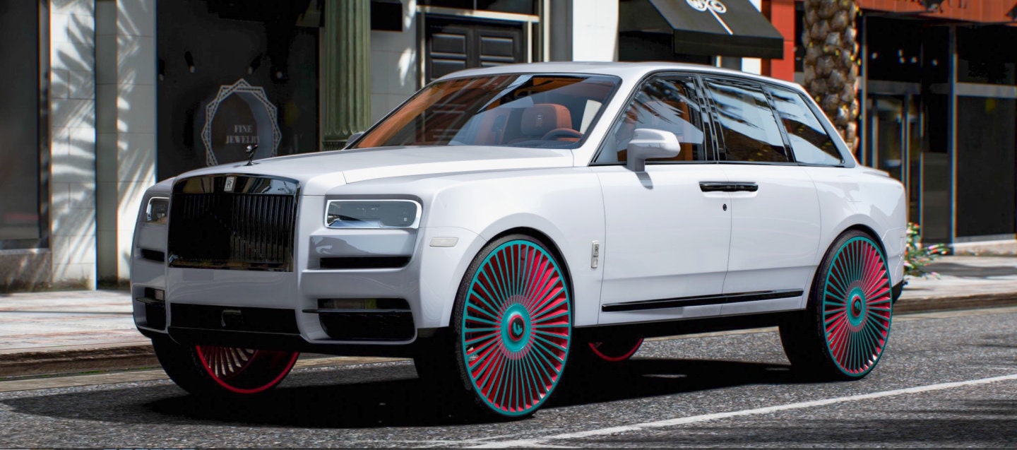 Lil Uzi Vert Rolls-Royce Cullinan Vert Edition