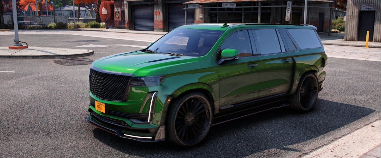 2023 Mansory Escalade Widebody Fivem Grand Theft Auto 5 Optimized Mod