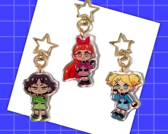 PPG Schlüsselanhänger + Sticker