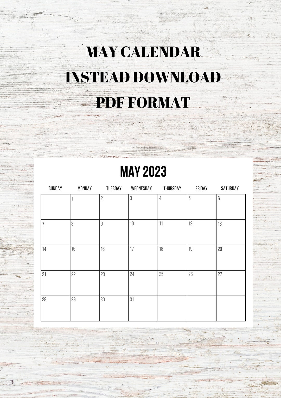 printable-may-2023-calendar-minimalist-may-calendar-2023-may-etsy
