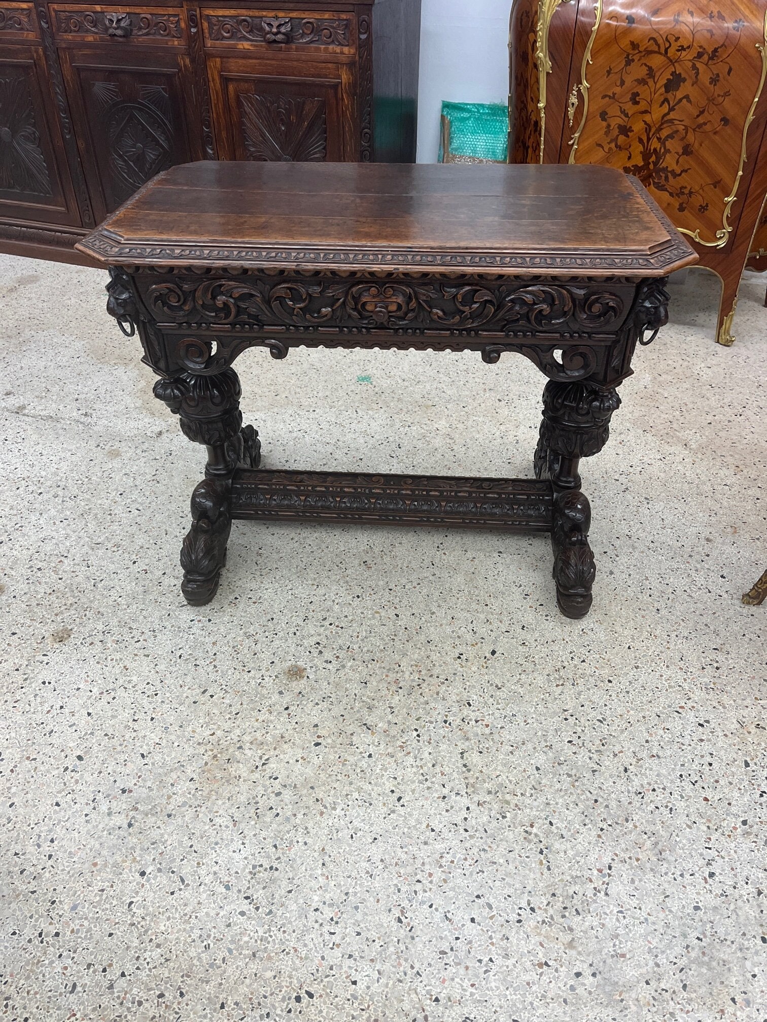19th Century French Carved Oak 19th Century French Carved Oak