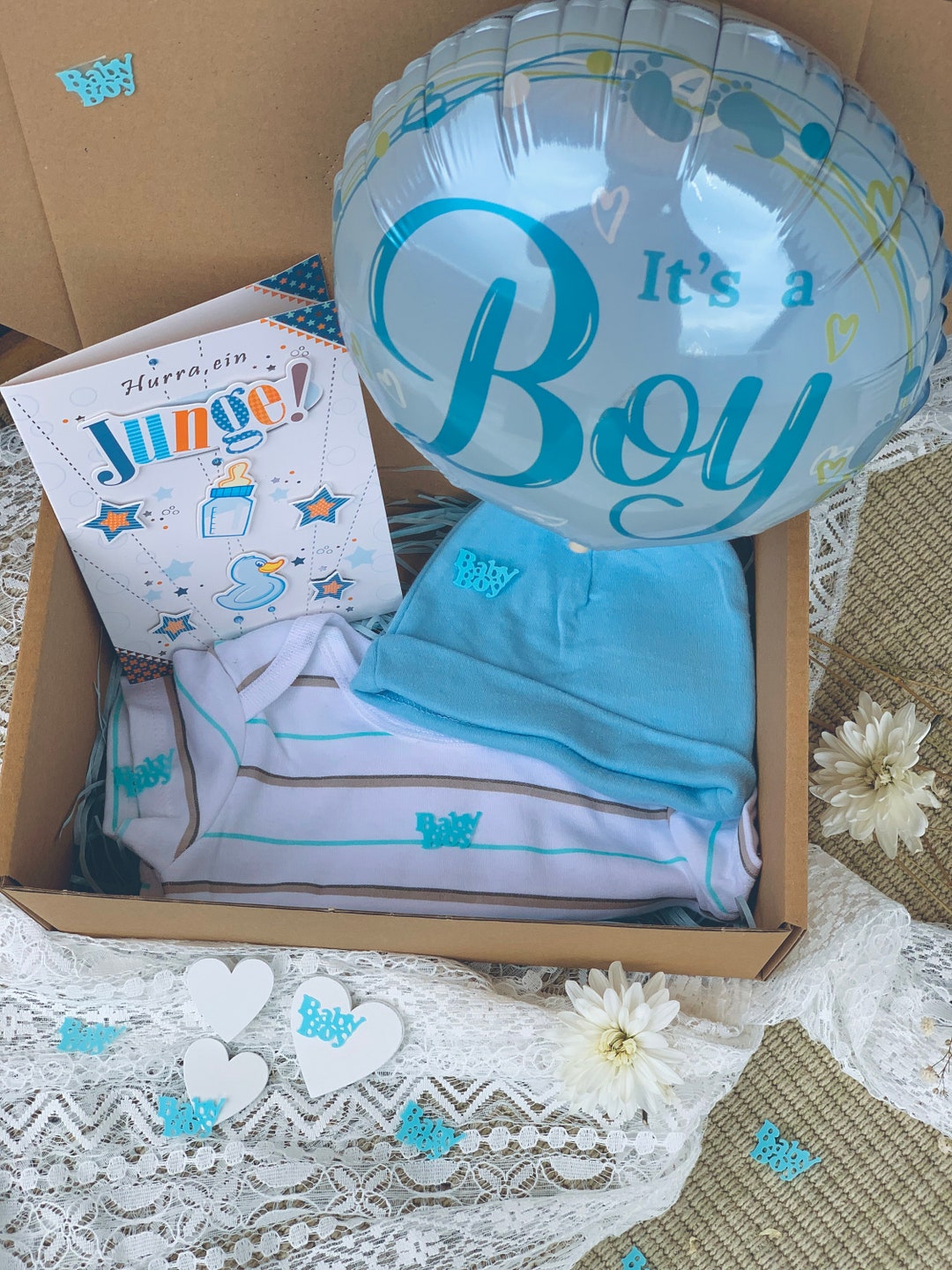 Baby Box Its a Girl its a Boy Babybox Etsy.de