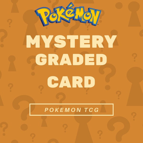 Pokemon Mystery Graded Card I Ace Grading, PSA or CGC I WOTC, Black Star Promo, Full Art, Secret Rares I