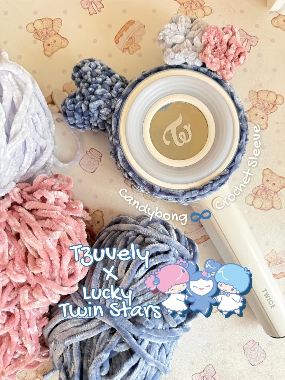 Candybong Infinity Lovely & Twice X Sanrio Lovely Cover for Twice