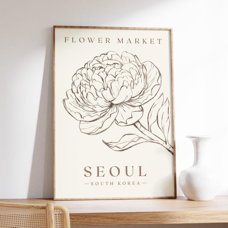 Korean Poster Etsy