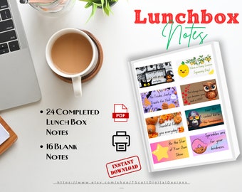 Notas para la lonchera navideña infantil: Afirmaciones positivas (Descarga digital)