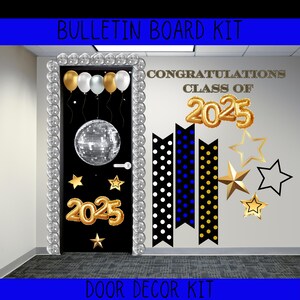 Classroom door decor kit.  Simple and super easy to cut out and tape to the wall or the door for your classroom.