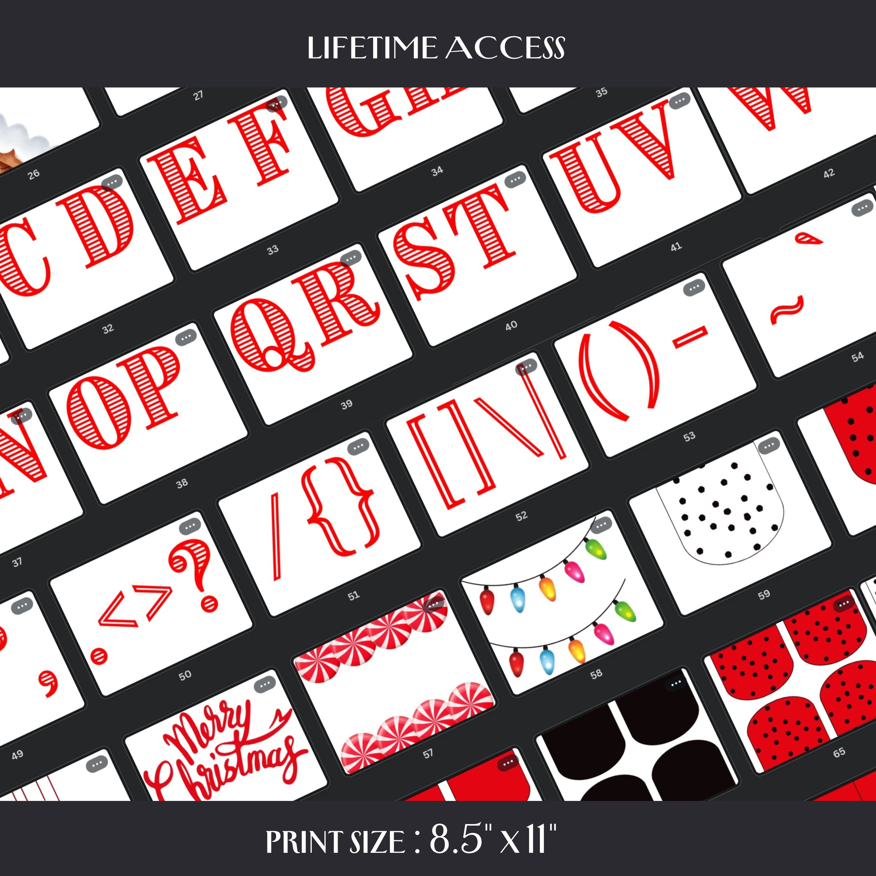 Bulletin Board Kit Christmas Tree Board Candy Cane Student Photo