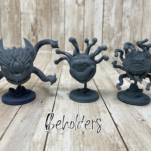 Beholders | Monster | Specter | Tentacles | Eyes | Scary | Tabletop Miniature | D&D Dungeons and Dragons 5e-