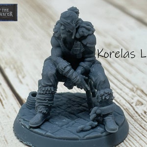 Korelas Lofiel | Human | Prisoner | Male | Rise of the Necromancer | Tabletop Miniatures | Enemy |  D&D | Dungeons and Dragons 5e-