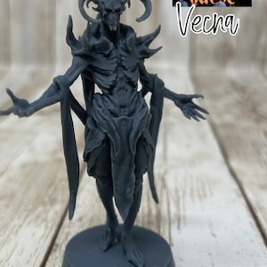 Vecna | Monster | Lich | Evil | Nostalgia Quest | D&D Dungeons and Dragons | Pathfinder | TTRPG | RPG | Tabletop-